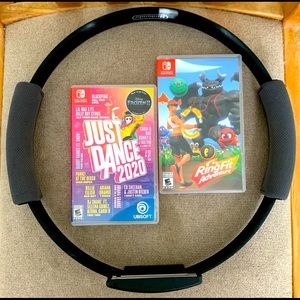 Switch motion capture fitness bundle💪🏼👾